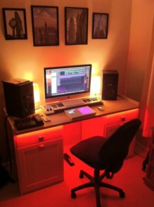 home studio 224x300 - How can I setup a simple home recording studio?