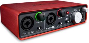 scarlett 212 300x145 - How can I setup a simple home recording studio?