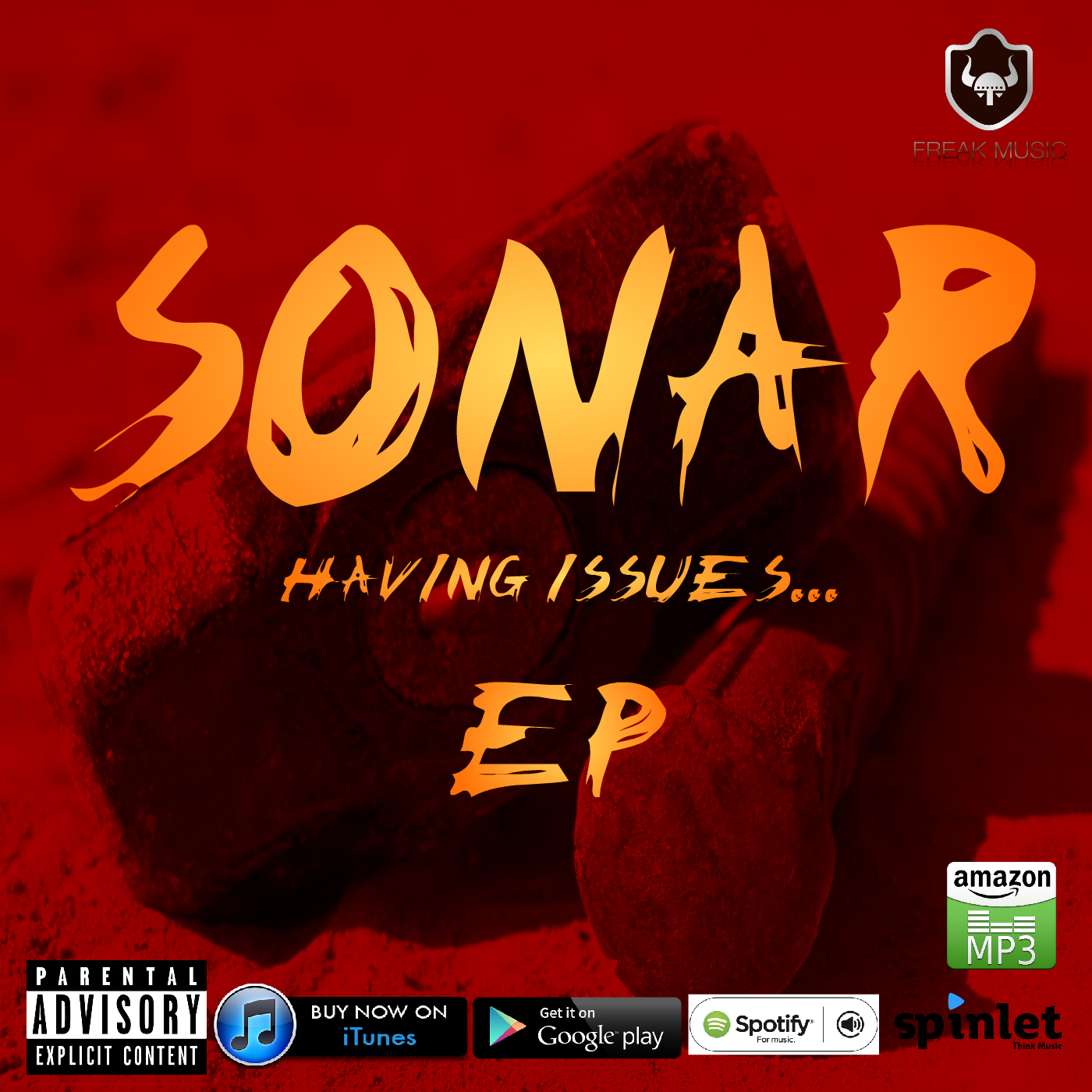 SONAR HAVING ISSUES PROMO 2 JPG - Sonar's Producer Album - Having Issues EP Finally out!!
