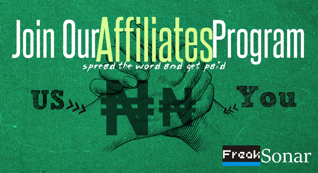 freakSonar Affiliates Program banner - FREAKSONAR AFFILIATES PROGRAM