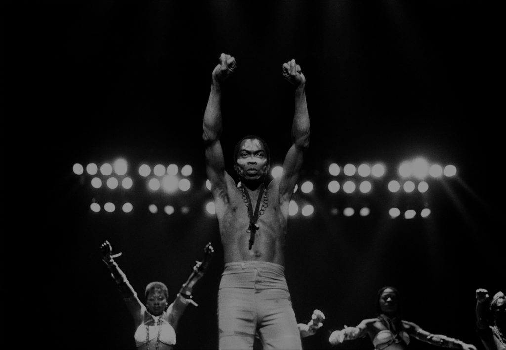 fela main dark 1024x708 - 7 Songs To Begin Your Afrobeat Music Addiction