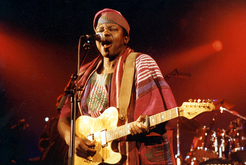 Nigerian juju music king sunny ade